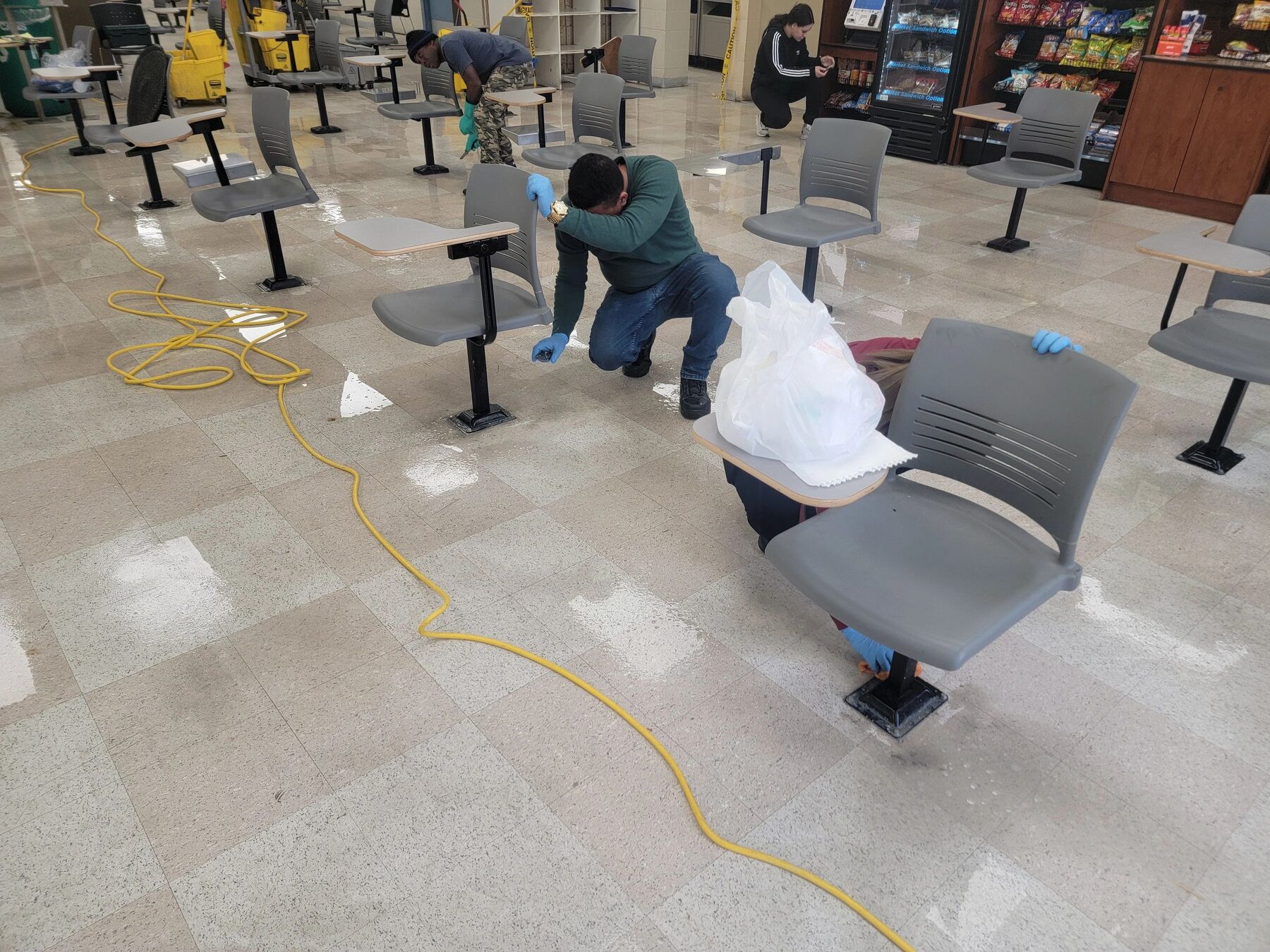 Commercial floor care project in Lincoln, Nebraska